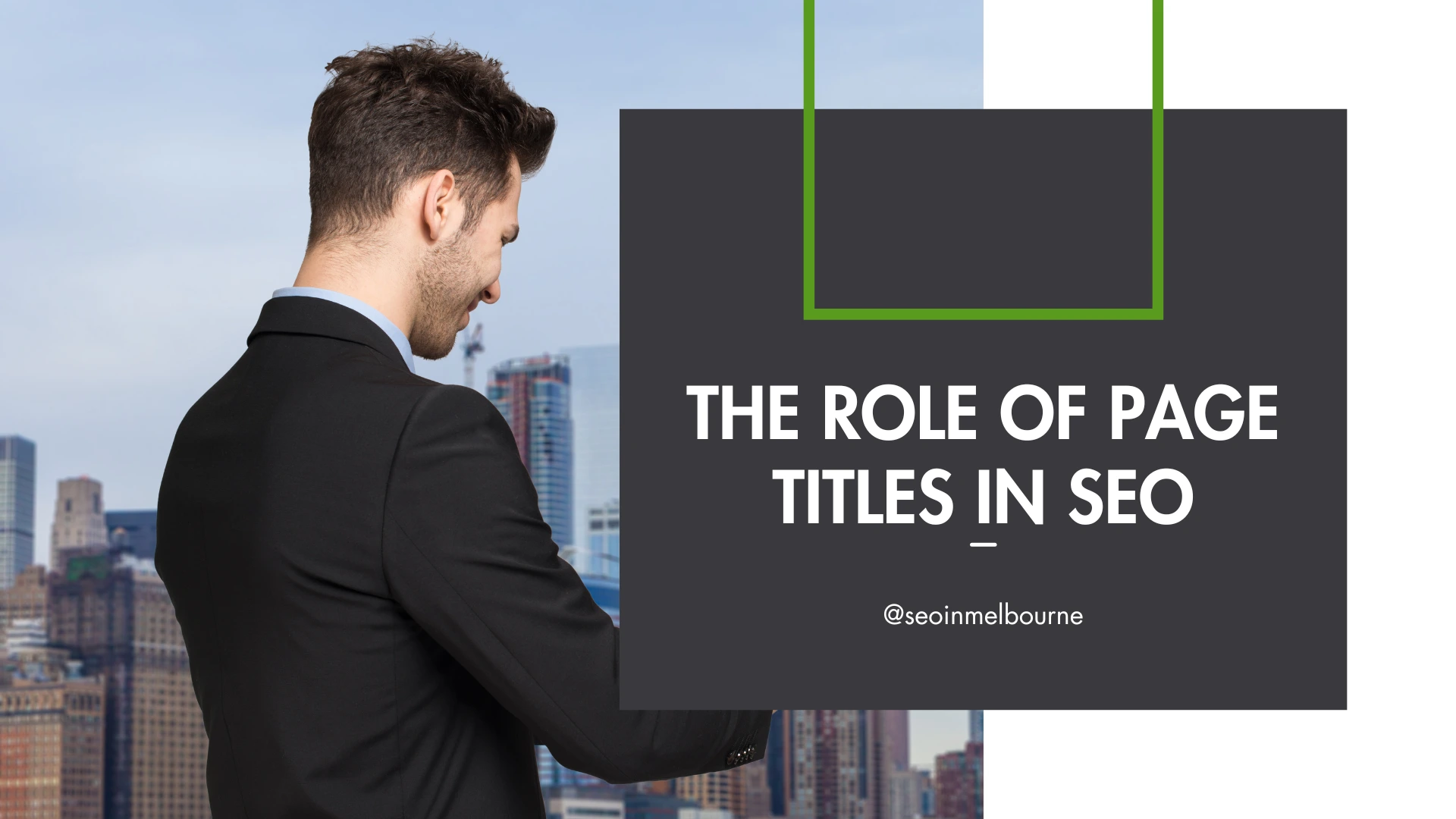 The Role of Page Titles in SEO